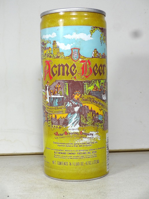 Acme - tan - aluminum - 16oz - Click Image to Close